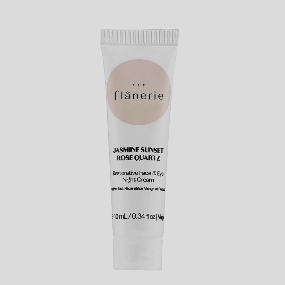 Flânerie Jasmine Sunset Rose Quartz Night Cream NEW